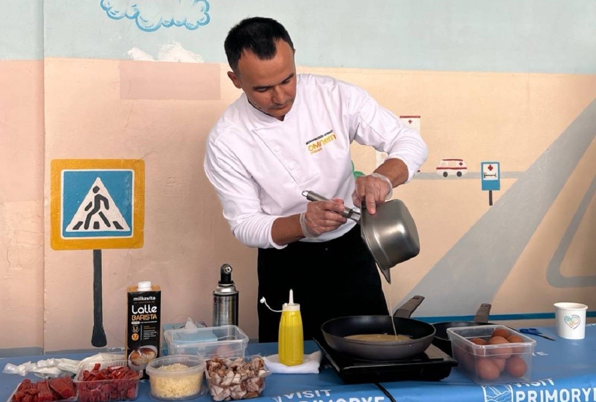 Владивостокские школьники приняли участие в кулинарном мастер-классе