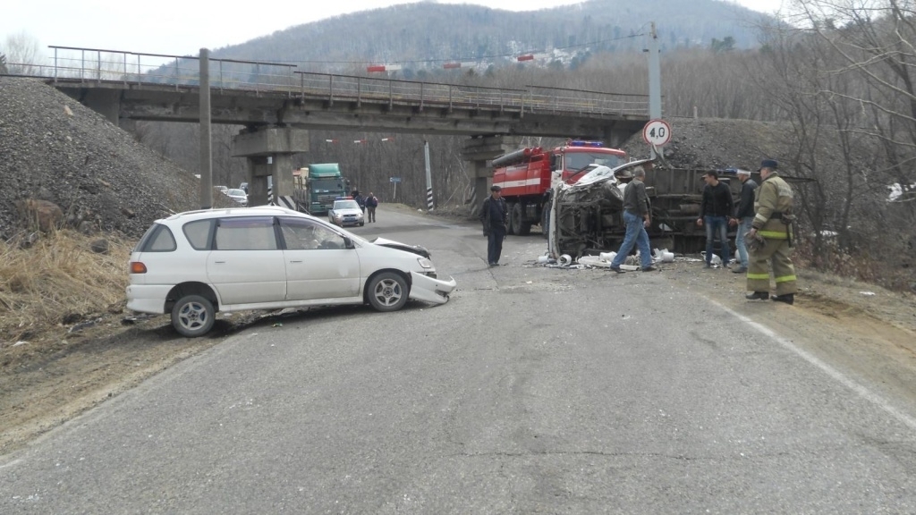 За сутки более 60 аварий произошло в Приморье