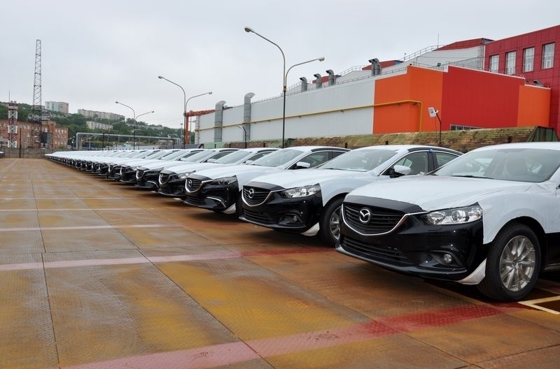 Mazda во Владивостоке выпустила 150 автомобилей для ВЭФ