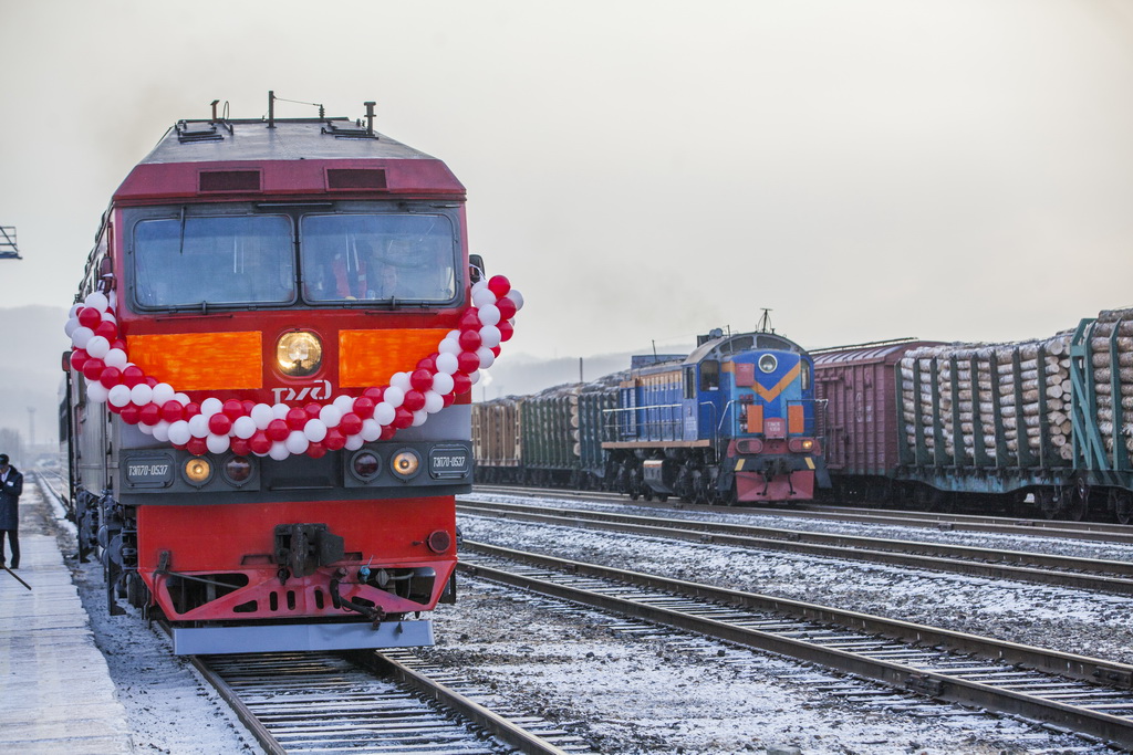 Электричка сибирцево