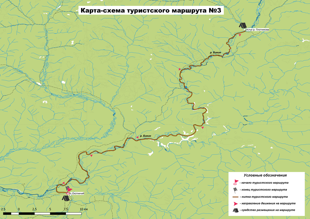 Бикин карта хабаровский край