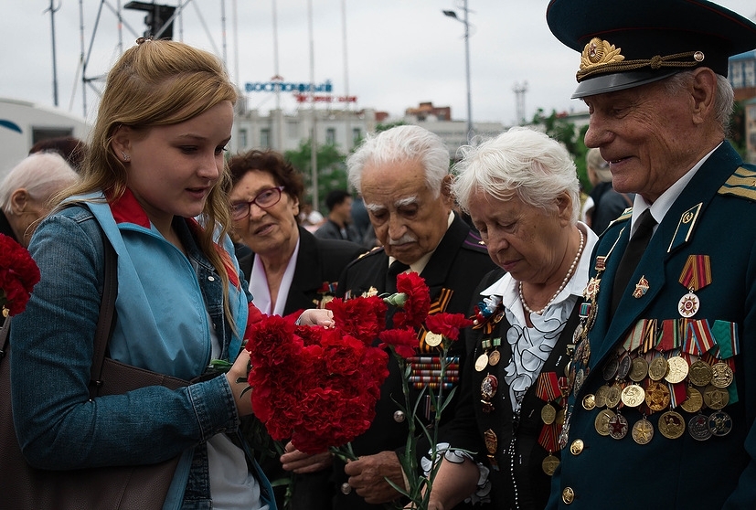 Фотографии молодых ветеранов